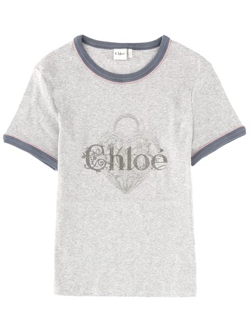 chloé t-shirt with logo