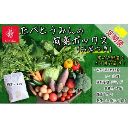 ふるさと納税 たべとうみんの旬菜ボックス（お米付） 愛媛県西条市