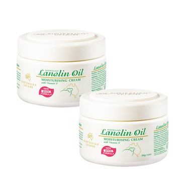 【澳洲 G&M】綿羊油滋潤綿羊霜(250g/罐 2入組)