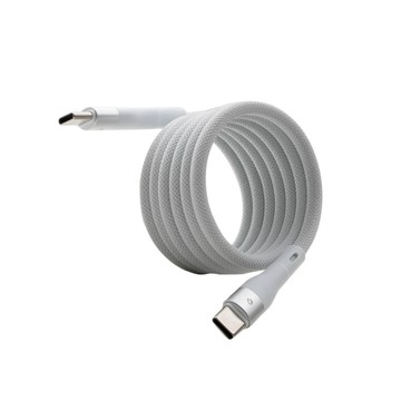 grantclassic 磁母手中線 60W磁吸充電線Type-C to Type-C 100cm(官方品牌館)