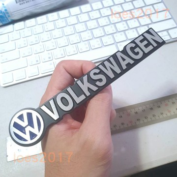 VW 福斯 改裝 尾標 側標 車貼 貼標 GOLF POLO GTI 鋁合金 MK R TIGUAN 貼紙 髮絲紋