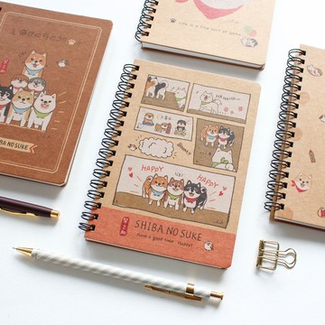 柴之助 / 50K牛皮活頁線圈筆記-小 SN-50452