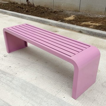 免運 戶外桌椅 戶外公園椅 長椅  戶外長椅室外長條園林廣場戶外不銹鋼椅公園凳防腐木小區休閑長椅特惠/開立發票 售後保障 k1221