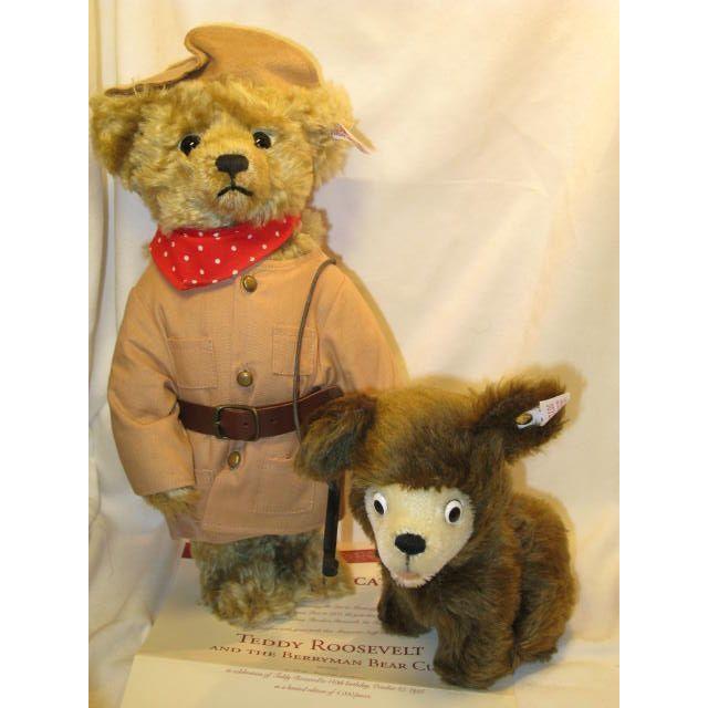 シュタイフ Steiff☆1998年USA限定☆「ルーズベルト・テディ