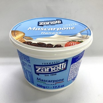 【億明食品】義大利🇮🇹 zanetti Mascarpone馬斯卡彭乾酪 乳酪 起司 500g