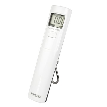 KINYO 環保免電池行李秤(白) DS-012