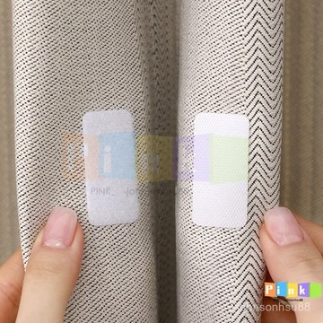 宿捨窗簾縫隙固定器閉閤免打孔門簾浴簾防漏光神器無痕強力魔術貼