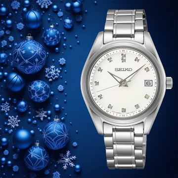 SEIKO 精工 CS 輕奢鑽石典雅女錶-32mm白色 6N32-00A0S.SUR579P1