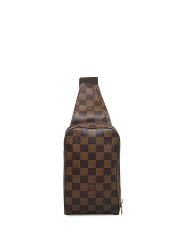 Louis Vuitton - 2006 pre-owned Geronimos shoulder bag - women - Canvas - One Size - Brown