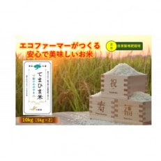 令和5年産『てまひま米』玄米10kg(5kg×2)