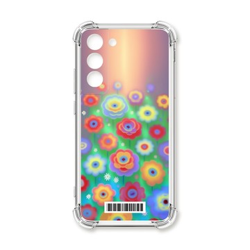 S22 系列殼 TRON 三星 S22 炫彩花朵  載具 四角防摔殼 手機殼