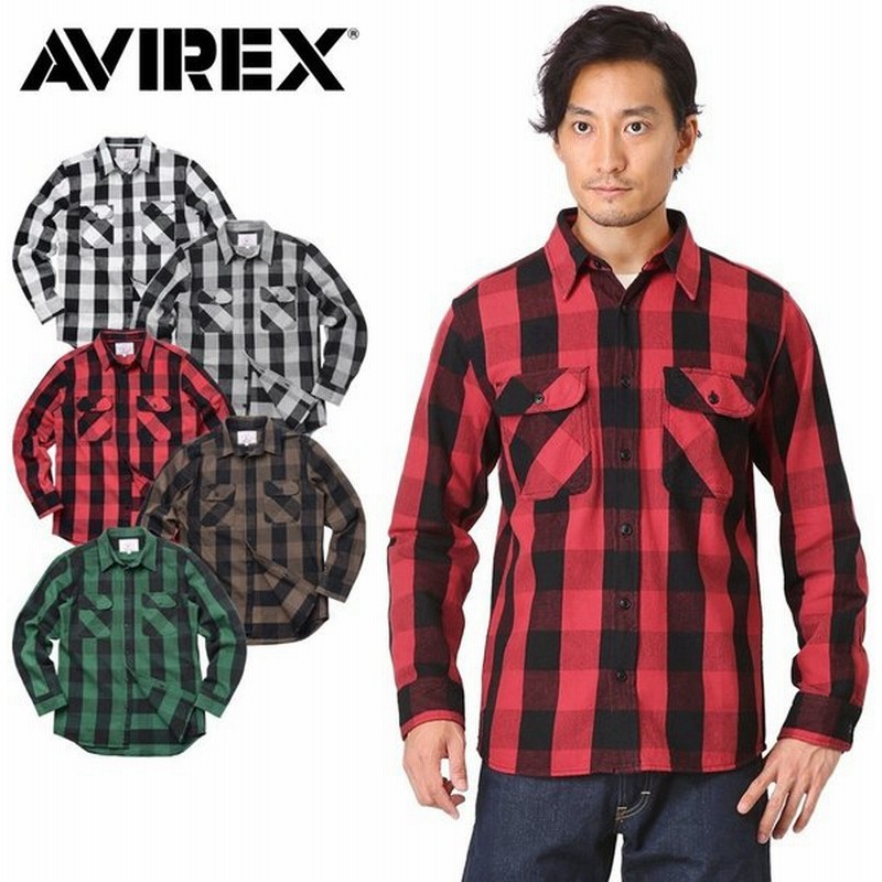ポイント10倍 Avirex アビレックス L S フランネル ブロックチェック シャツ メンズ 長袖 ネルシャツ アメカジ ブランド クーポン対象外 通販 Lineポイント最大0 5 Get Lineショッピング