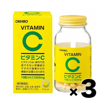 [Special price of 3 pieces] 300 grains of Orihiro Vitamin C