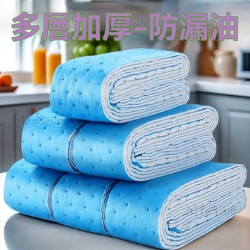 ❤️廚房 抽油煙機吸油棉 吸油棉 通用吸油機吸油棉藍膜接油槽墊油盒油污廚房防水防油貼紙油機❤️