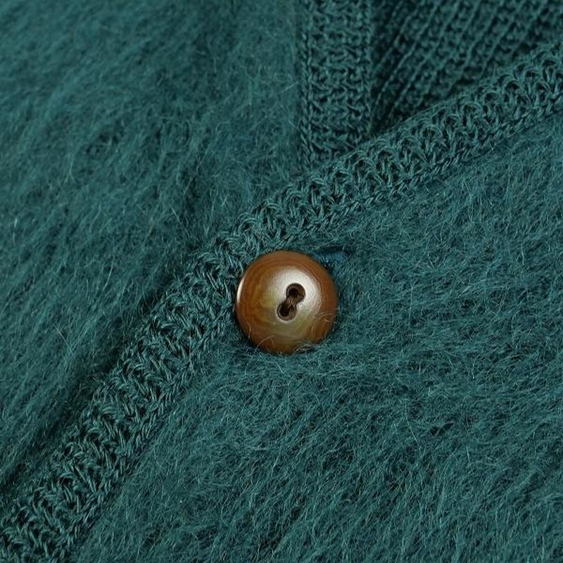 Tenderloin テンダーロインモヘアカーディガン本店限定エメラルド