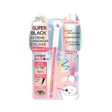 【UNICAT 變臉貓】即期良品 2026.10.25 超持久細滑眼線筆 1.5ml