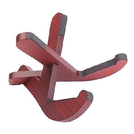 Soarun Sapele Wood Guitar Stand, Wood Musical Instrument Stand for Acoustic, Classic, Electric, Bass Guitar