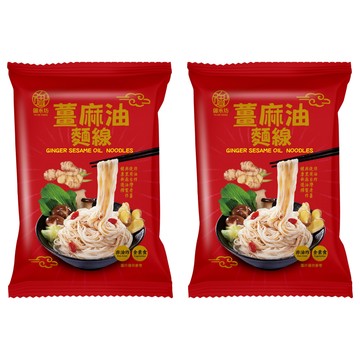 御禾坊 薑麻油麵線  107g  2個