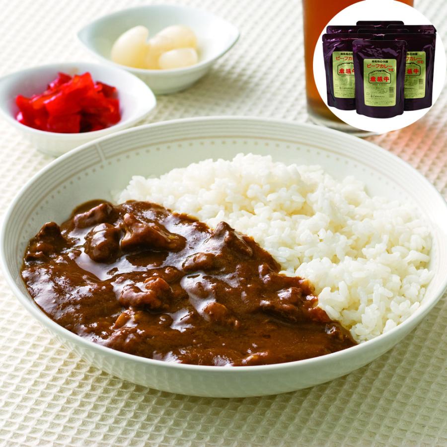 群馬 赤城牛カレー ゴールドタイプ 200g×7 (中辛)   カレー、レトルトカレー