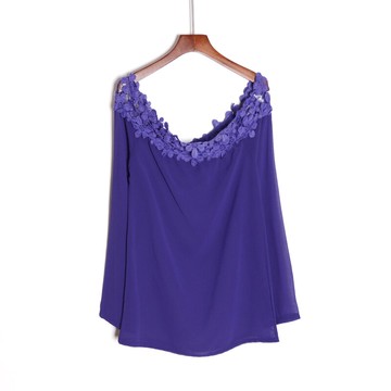 女裝寬松甜美日系套頭長袖薄款純色雪紡衫上衣服潮