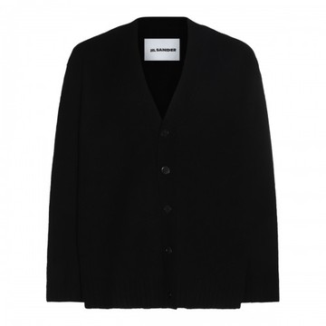 Jil Sander - Black Wool Knitwear 46