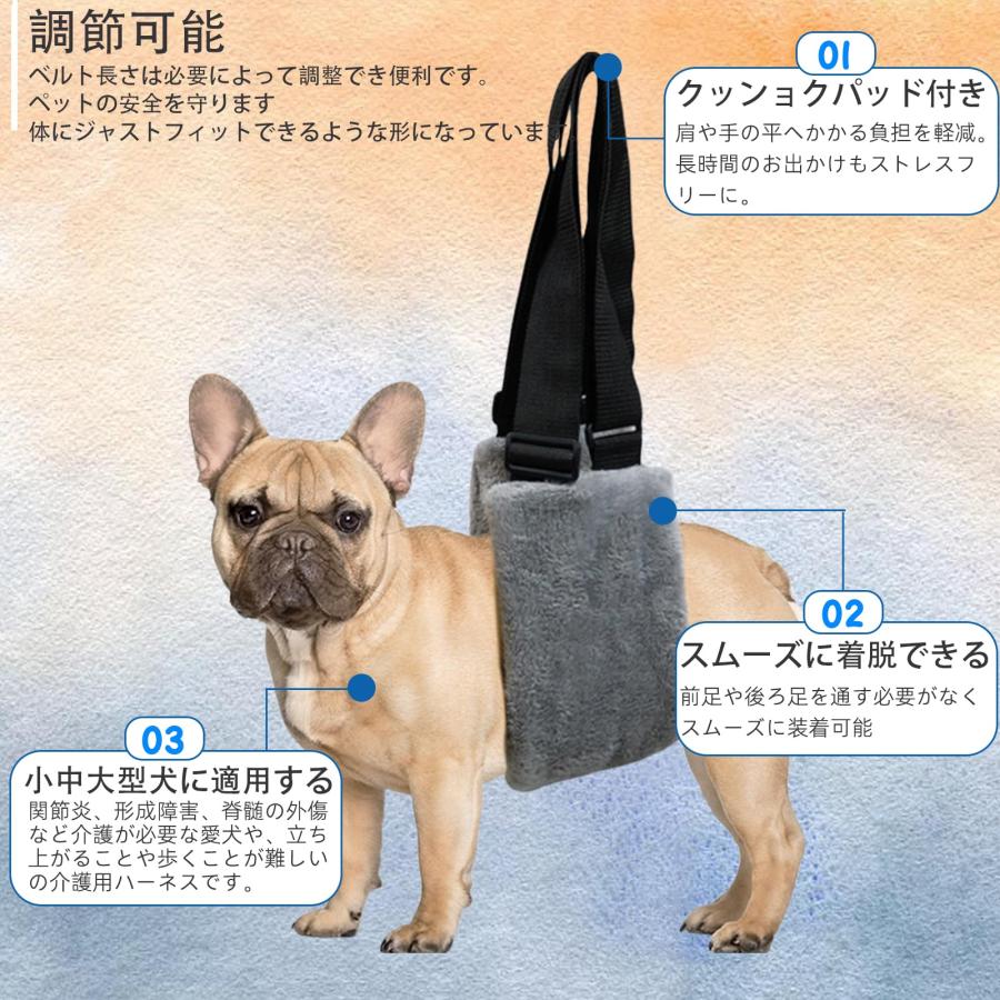 ブルーMメッシュベスト ハーネス 小型犬 老犬 通気性 柔らかい 安全 光