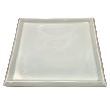 青瓷角型皿 日本製  7吋  單一顏色  1個  青瓷