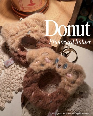 甜甜圈小熊相套掛飾 Koubbi Donut Photo card Holder