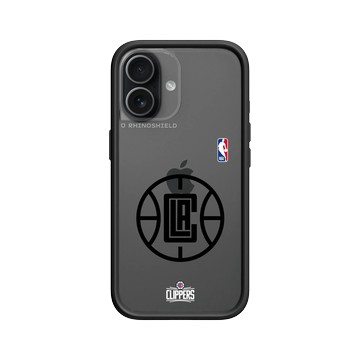 iPhone 17 Mod NX -邊框背蓋組合 (相機按鈕) 黑 - NBA - B&W-洛杉磯快艇 L.A. Clippers B&W - Light