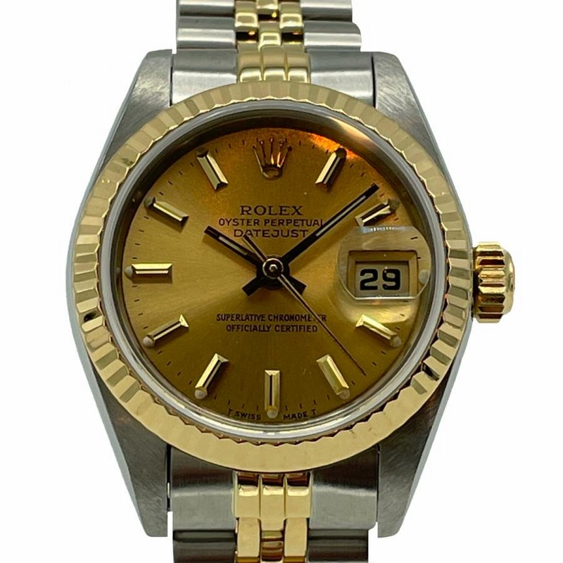 ROLEX(ロレックス) デイトジャスト 腕時計 69173 OH証明書 ランクA