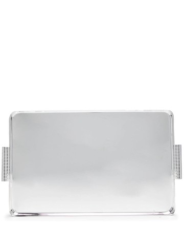 Ralph Lauren Home - large Montgomery rectangular tray - unisex - Metal - One Size - Silver