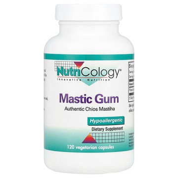 Nutricology, 乳香膠，120 粒素食膠囊（每粒膠囊 0.5 克）