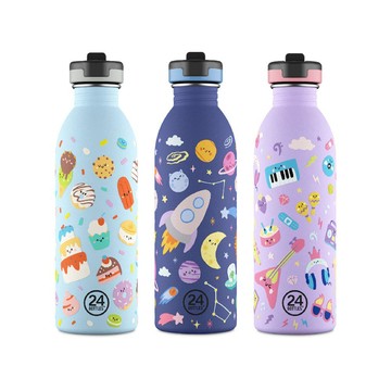 24Bottles 輕量吸嘴冷水瓶 500ml / 探索系列 快樂音樂