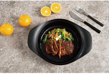 【柳宗理】 南部鐵器雙耳深鍋22cm-無蓋