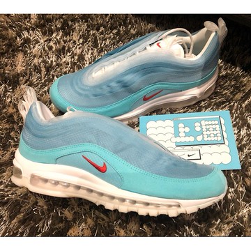 全新爆款NIKE AIR MAX 97 SH Kaleidoscope 萬花筒茹秋石湖水藍CI1508