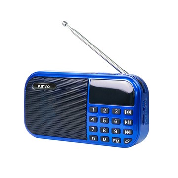 KINYO 大聲量口袋型USB收音機 RA-5515-1