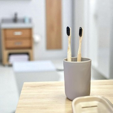 全竹牙刷洗漱套裝