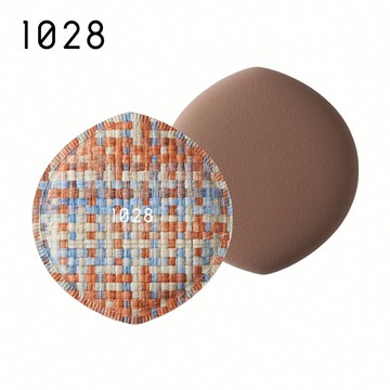 1028皮革編織舒芙蕾粉撲