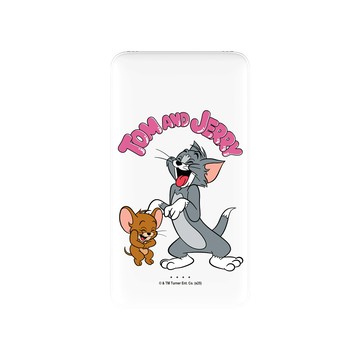 【正版授權】湯姆貓與傑利鼠共度歡笑雙線快充10000mAh行動電源