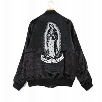 RUDE GALLERY ルードギャラリー 15AW 15周年 MARIA×SWALLOW SOUVENIR JACKET スカジャン 2 ブラック  | LINEブランドカタログ