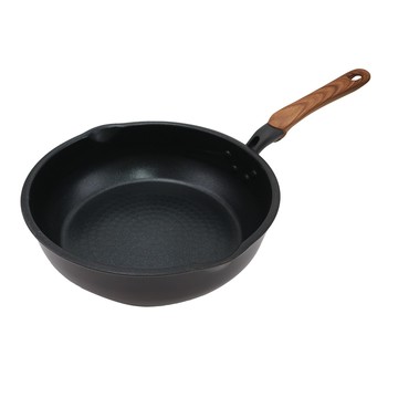 日本製和樂亭IH大金不沾深型炒鍋-26cm-2支