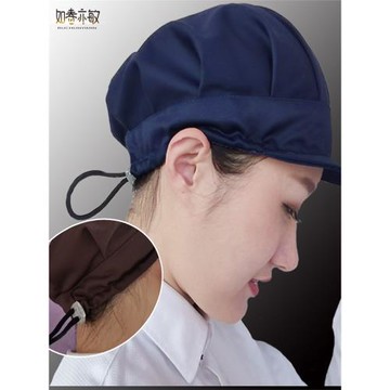包頭發工作帽子男女食品防塵車間透氣衛生防油煙廠帽男女工帽厚款