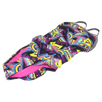 Dolfin Uglies 女泳衣 91% 聚酯纖維 9% 彈性纖維 UPF 50+ 抗 UV  28  紫色