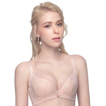 【思薇爾】芭蕾舞伶系列B-E罩軟鋼圈蕾絲包覆女內衣(啞光粉)