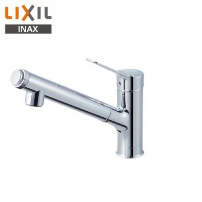 LIXIL INAX キッチン用 台付 ハンドシャワー付浄水器内蔵シングル