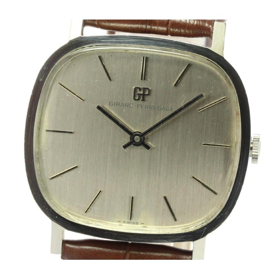 GIRARD-PERREGAUX ジラール・ペルゴ　手巻　ジャンク GIRARD-PERREGAUX】ジラール・ペルゴ アンティーク スクエア 手