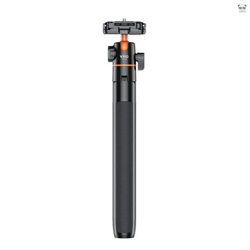 VRIG TP-16 1.4米自拍杆三腳架 球形雲臺手機夾二合一 承重1.2kg-1.5kg 適配手機 相機 黑色【有A