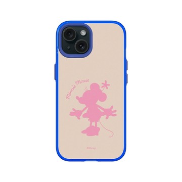 iPhone 15 Clear 激光藍 - 迪士尼-米奇 Mickey - 米妮 - 剪影版