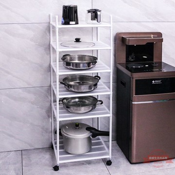 分層架多層廚房置物架落地式臉盆架多家用雜物儲物架放鍋省空間