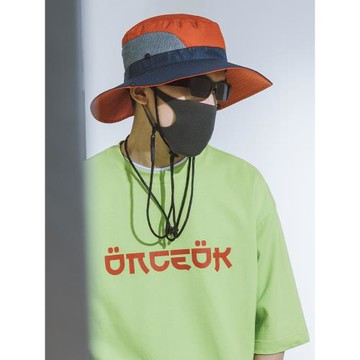 【149元任選三件】玩樂局ONCEOK青春流行落肩夏天圓領T恤男